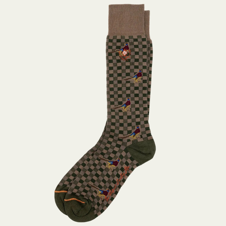 Martin Dingman - Checker Pheasant Socks