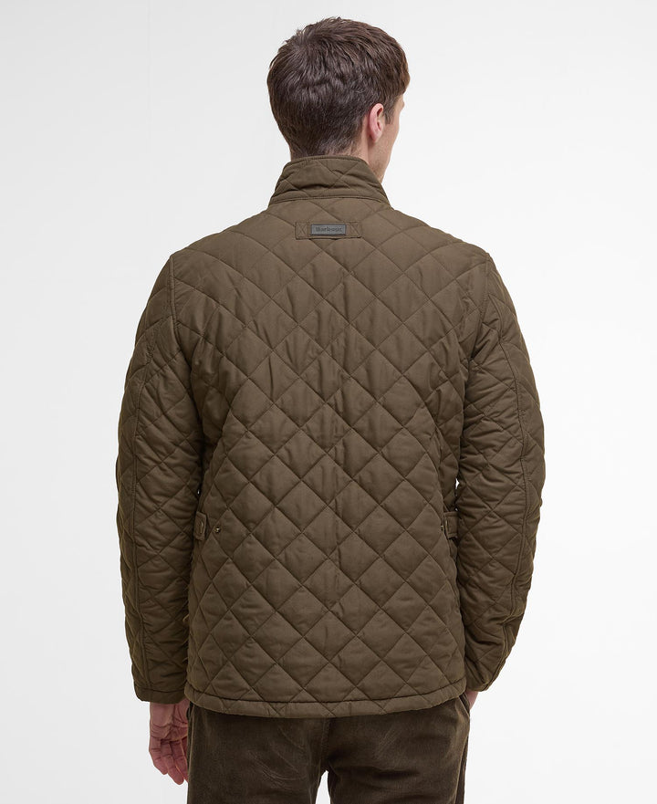Barbour -  Jacket Shoveler Quilt Dark Olive