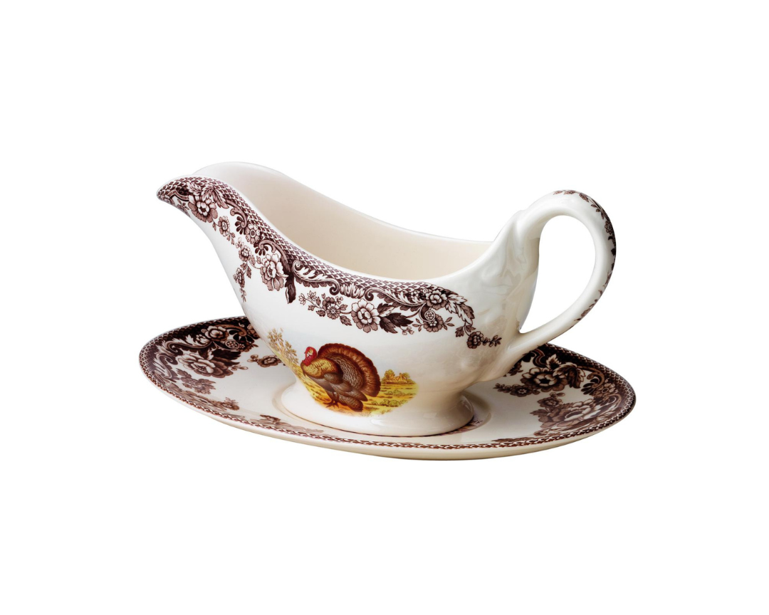Spode - Gravy Boat & Stand