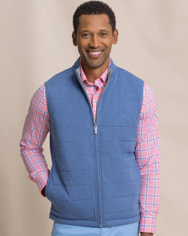 Southern Tide - Harbor Reversible Vest Steel
