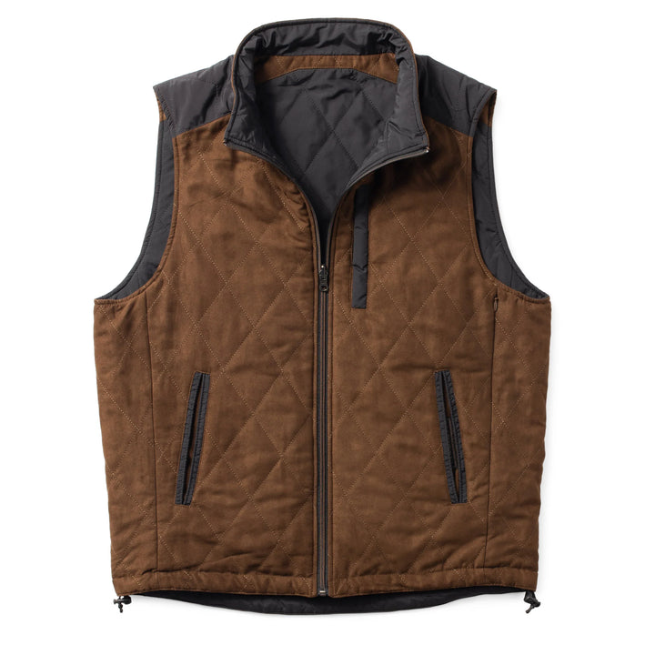 Madison Creek Outfitters - High Point Reversible Vest Black/Brown