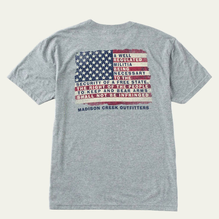 Madison Creek Outfitters - 2A T-shirt Gray