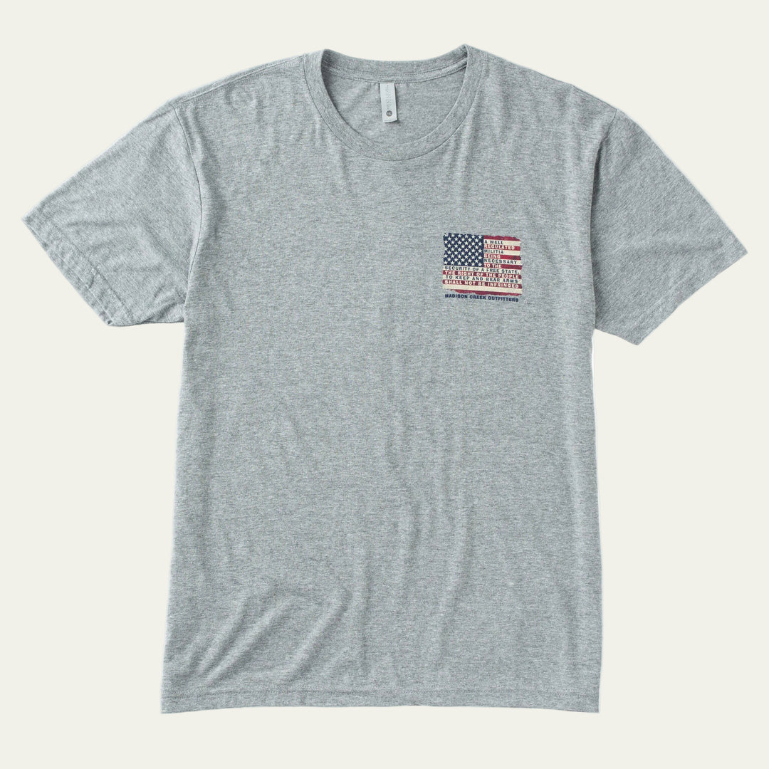 Madison Creek Outfitters - 2A T-shirt Gray