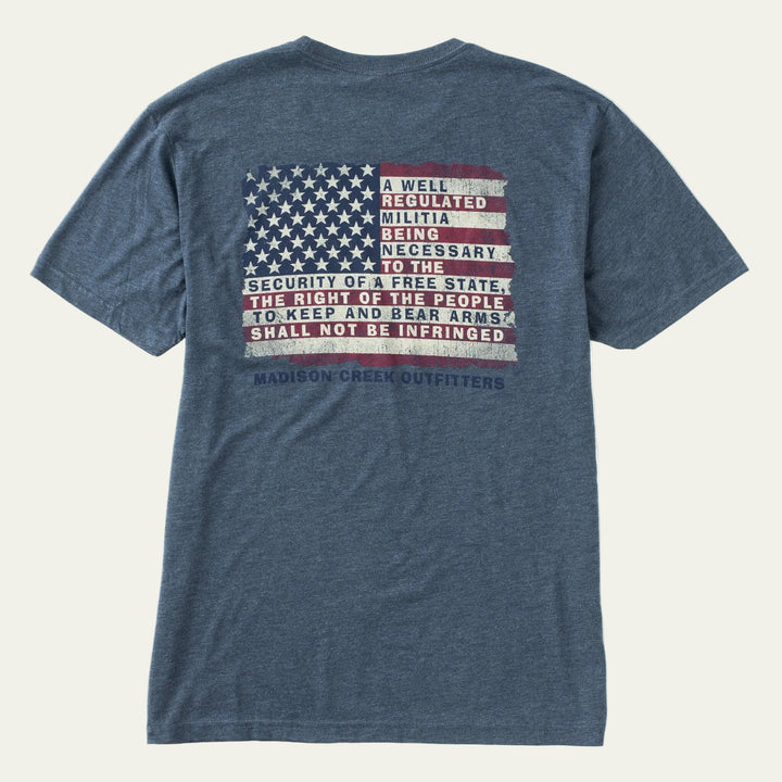 Madison Creek Outfitters - 2A T-shirt Navy