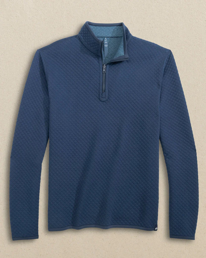 Southern Tide - Oak Island 1/4 Zip Dress Blue