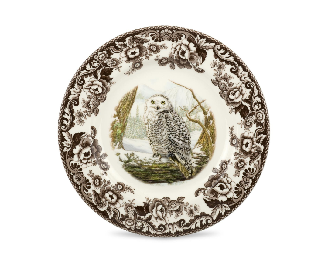 Spode - Dinner Plate Snow Owl