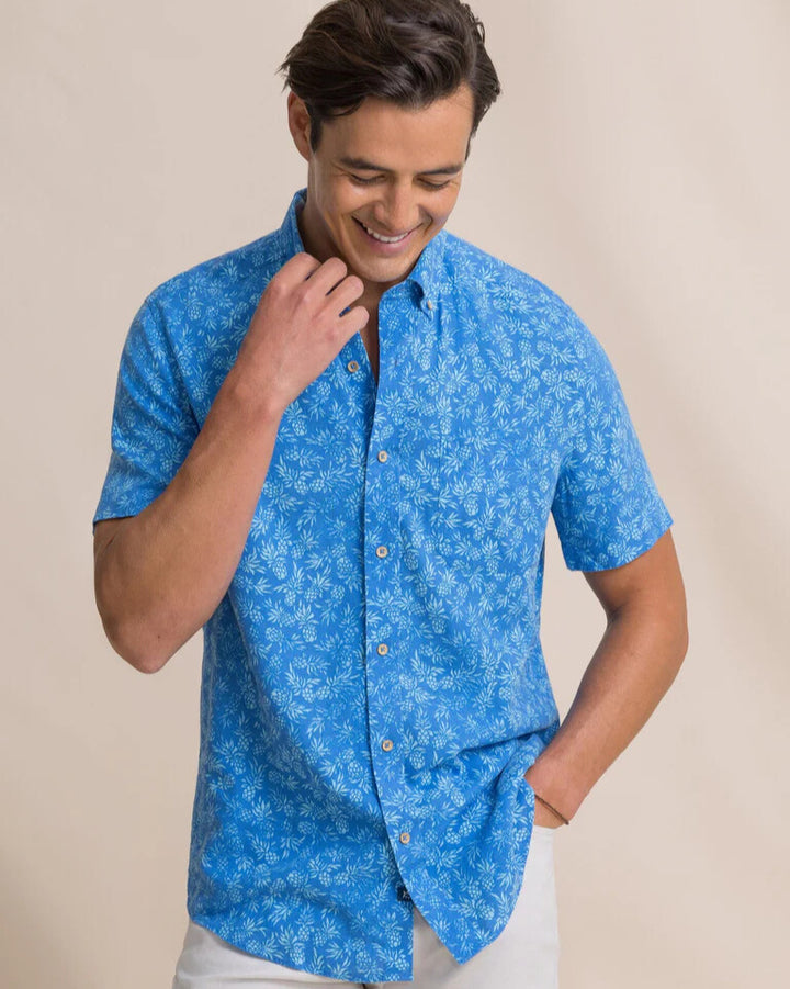 Southern Tide - Pineapple Parade Sport Shirt