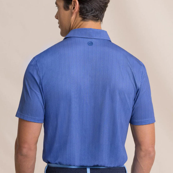 Southern Tide - Raise the Par Polo Nautical Blue