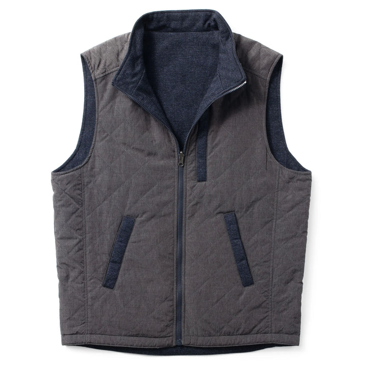 Madison Creek Outfitters - Sautee Reversible Vest Navy/Steel