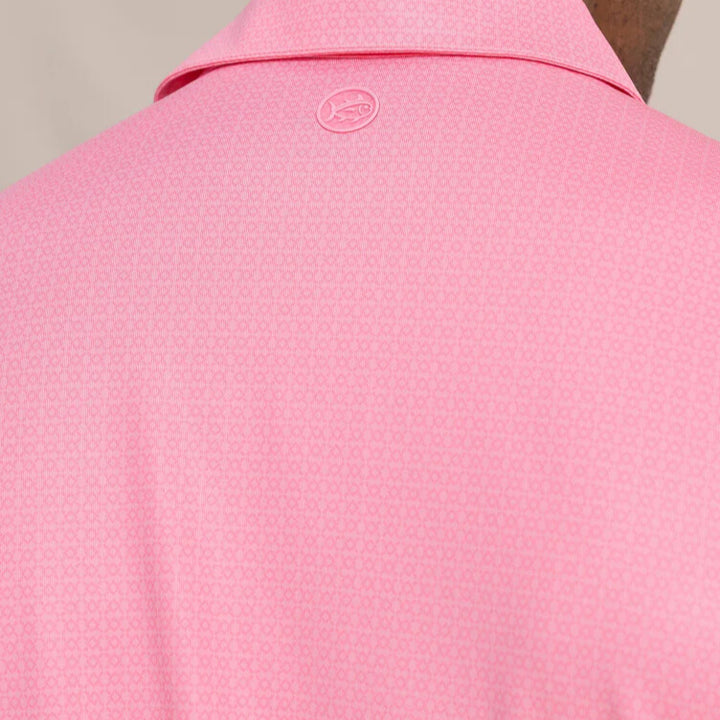Southern Tide - Seaside Geo Polo Sea Pink