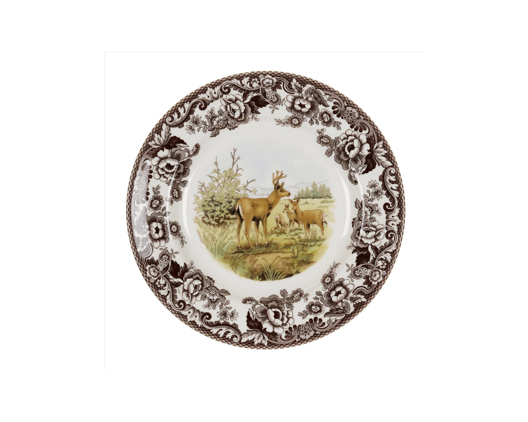 Spode - Side Plate Mule Deer