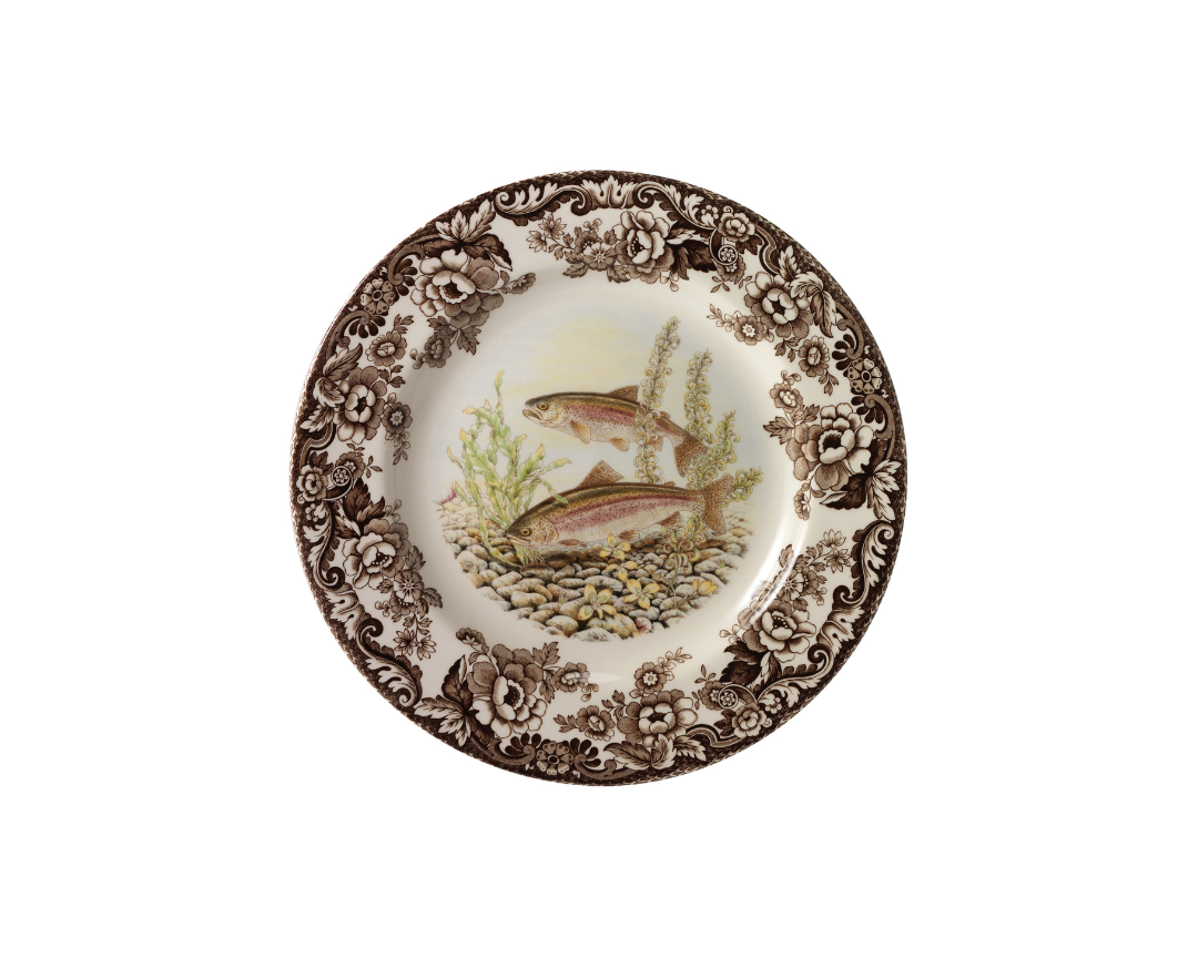 Spode - Side Plate Trout