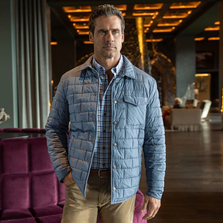 Madison Creek Outfitters - Silverton Shirt Jacket Cadet Blue