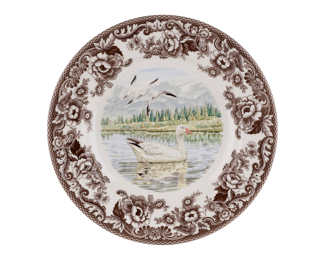 Spode - Dinner Plate Snow Goose