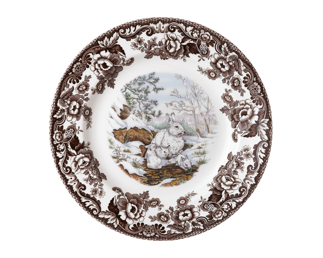 Spode - Dinner Plate Snow Rabbit