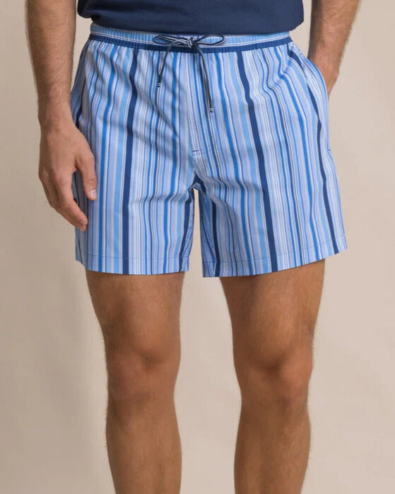 Southern Tide - Stripe Maritime Swim Trunk