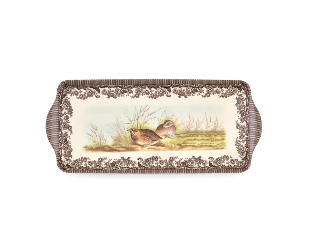 Spode - Sandwich Tray Quail