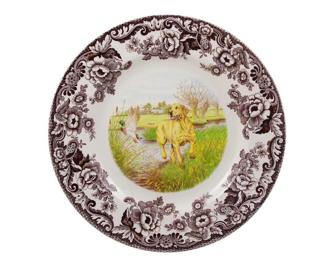 Spode - Dinner Plate Yellow Lab